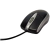Mouse Óptico Básico Ergonômico Preto Com Fio Ps2