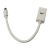 Imagem do Cabo Mini Displayport Adaptador Para Hdmi Fêmea 17cm Branco