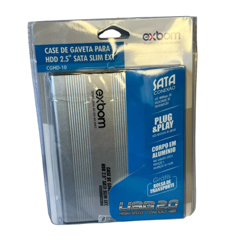 Hd Externo 320gb 2.0 Para Notebook, Pc, Desktop - Cor Preta