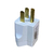 Pino Plug Adaptador Tripolar Reverso 2p+t 15a 250w (70 Pçs) - Oficina do HD