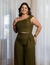 CONJUNTO ESTEFÂNIA CROPPED E CALÇA VERDE BOTÂNICO - loja online
