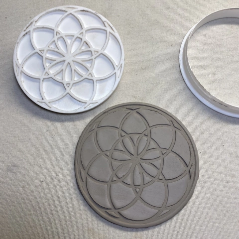 sello mayolica para ceramica arcilla cerámica azulejo placa canillas