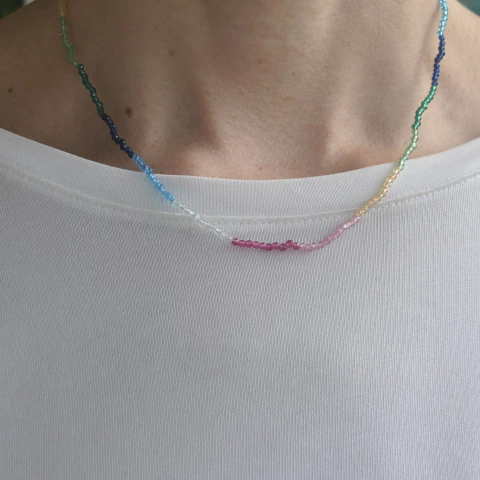 Colar Pedrinhas Color