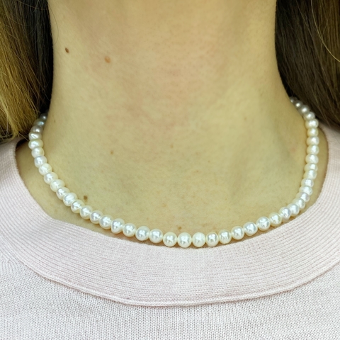 Choker pérola