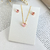Conjunto Coração Rose