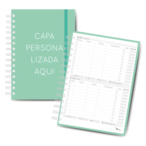 Agenda de Atendimentos - Sob encomenda - comprar online