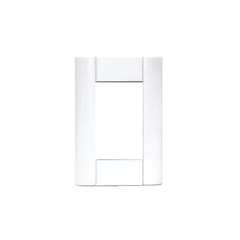 Llave De Luz de 1 Punto o 1 Toma 10A Blanco Verona - Jeluz - El Rey del Cable 