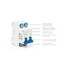 Llaves térmicas bipolar 5 a 63 Amp- Sica en internet