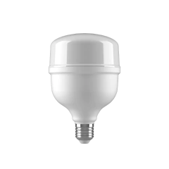 Lampara Galponera Bulbon Corto 30W E27 Luz Fria - Macroled