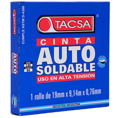 Cinta Autosoldable Alta Tension X5m - Tacsa - comprar online