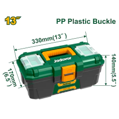 Caja de herramientas Plástico 330x170x140 13" - JADEVER