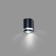 Aplique unidireccional curvo Corleto I - Iluminación Rústica