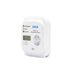Detector De Monóxido De Carbono A Pilas Con Display -Sica - comprar online