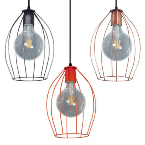 Jaula - Colgante de una luz