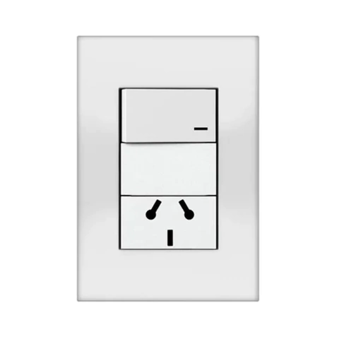 Llave De Luz Armada Punto Y Toma Completo - Jeluz