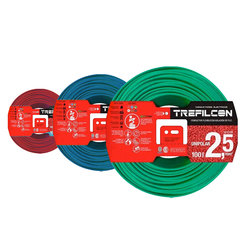 Cable Eléctrico Unipolar 2.5mm Rollo 100mt Pack x 3u - Trefilcon - comprar online