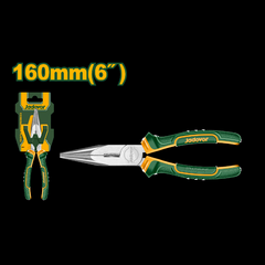 PINZA DE PUNTA LARGA 160MM - JADEVER