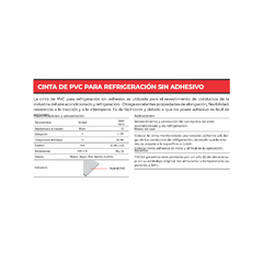 Cinta Para Caño Sin Adhesivo - Tacsa - comprar online