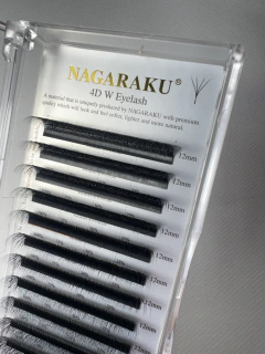 Pestañas NAGARAKU tecnológicas 4D W 0.07D 12mm - comprar online