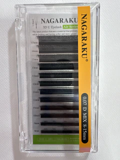 Pestañas NAGARAKU tecnológicas 3D U 0.07D mix