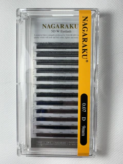 Pestañas NAGARAKU tecnológicas 5D W 0.07D 09mm