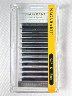 Pestañas NAGARAKU tecnológicas 4D W 0.07D 13mm