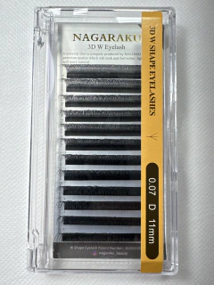 Pestañas NAGARAKU tecnológicas 3D W 0.07D 11mm