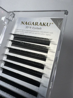 Pestañas NAGARAKU tecnológicas 3D W 0.07D 11mm - comprar online