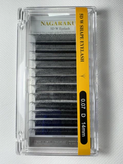 Pestañas NAGARAKU tecnológicas 5D W 0.07D 14mm