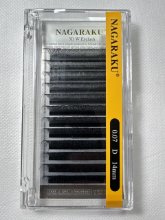 Pestañas NAGARAKU tecnológicas 3D W 0.07D 14mm