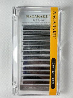 Pestañas NAGARAKU tecnológicas 5D W 0.07D 11mm