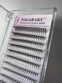Pestañas NAGARAKU premade spire 0.07D mix - comprar online