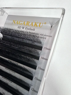 Pestañas NAGARAKU tecnológicas 6D W 0.07D M (LU) mix - comprar online