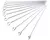 Set X12 Palitos Pinches De Brochette Parrilla Acero