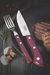 2 platos Asado River plate + 4 cubiertos Asado Tramontina Jumbo poliwood - comprar online