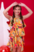 Imagem do Vestido Infantil Suenia Estampado Amarelo