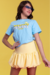 Conjunto Infantil Menina Balonê Perfect (Saia + Camisa)-sem troca/Devolução na internet