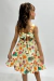 Vestido Infantil Jamile Amarelo Animais na internet