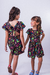 Macaquinho infantil Menina Lulu Preto - Brunet Kids - Loja de roupa para Meninas de 2 a 14 anos