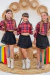 Conjunto Infantil Catherine Vermelho (Saia + Blusa) - Brunet Kids - Loja de roupa para Meninas de 2 a 14 anos