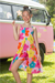 Conjunto Infantil Menina Kim Rosa Floral - Brunet Kids - Loja de roupa para Meninas de 2 a 14 anos