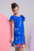 Vestido Infantil + Bolsinha Chloe Azul Borboleta New - loja online