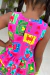 Conjunto Infantil Menina 2 Babados Rosa Pink (Short + Batinha) - Brunet Kids - Loja de roupa para Meninas de 2 a 14 anos