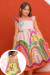 Vestido Infantil Alice Barrado Rosinha - comprar online