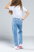 Calça Jeans Infantil Menina Mom Laser na internet