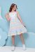 Vestido Infantil Xadrez Jamile Candy - Brunet Kids - Loja de roupa para Meninas de 4 a 14 anos