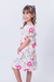 Vestido Infantil Luiza Estampado Flores - comprar online