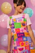 Salopete Samara Estampado Love (salopete + blusa)-SEM TROCA OU DEVOLUÇÃO na internet