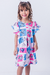 Vestido Infantil Valentina Estampado Lilo Stitch na internet
