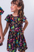 Macaquinho infantil Menina Lulu Preto - comprar online